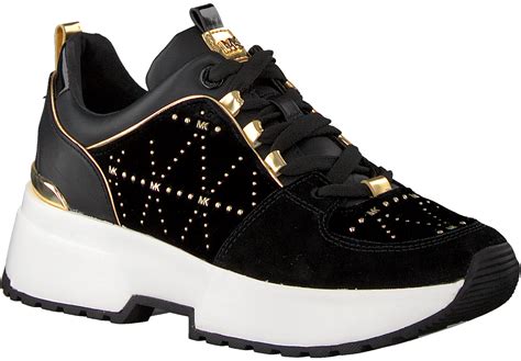 michael michael kors cosmo high-top sneakers|Michael Kors black wedge sneakers.